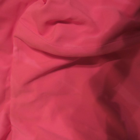 Fame and Partners Pink Off the Shoulder Midi Dress The Sasha Dress NWT - Picture 10 of 15